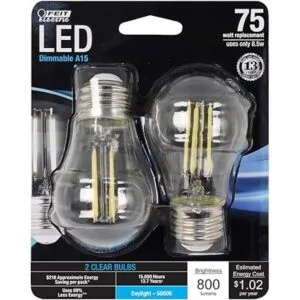 Feit Electric BPA1575850FIL2 Bombillas LED EQ DM de 75_2