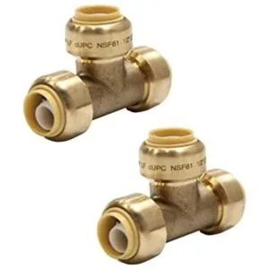 EFIELD Paquete de 2 piezas de ajuste a presión en T de 12_1