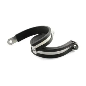 HJ Garden 6 abrazaderas de cable acolchadas de goma de 2_4