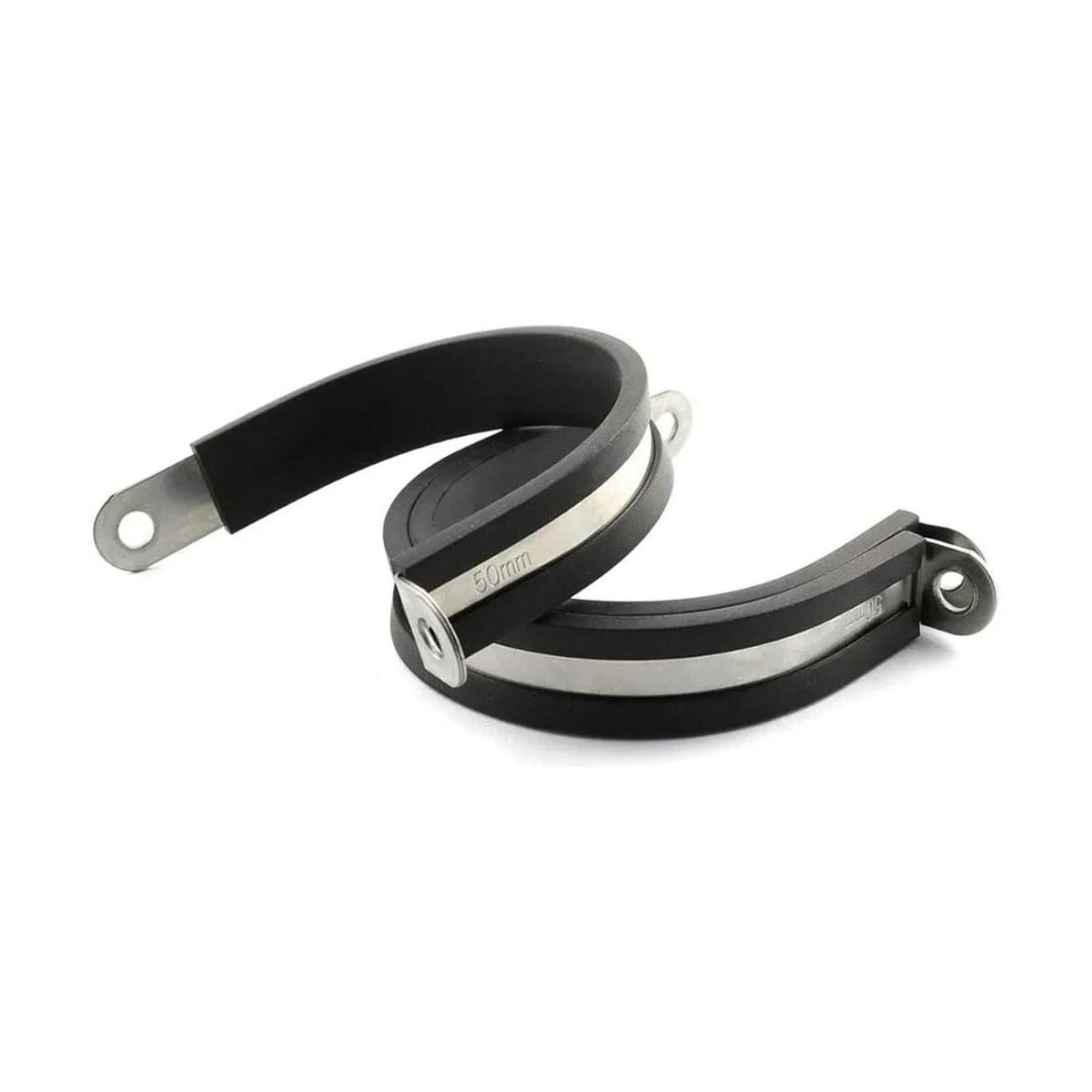 HJ Garden 6 abrazaderas de cable acolchadas de goma de 2_4