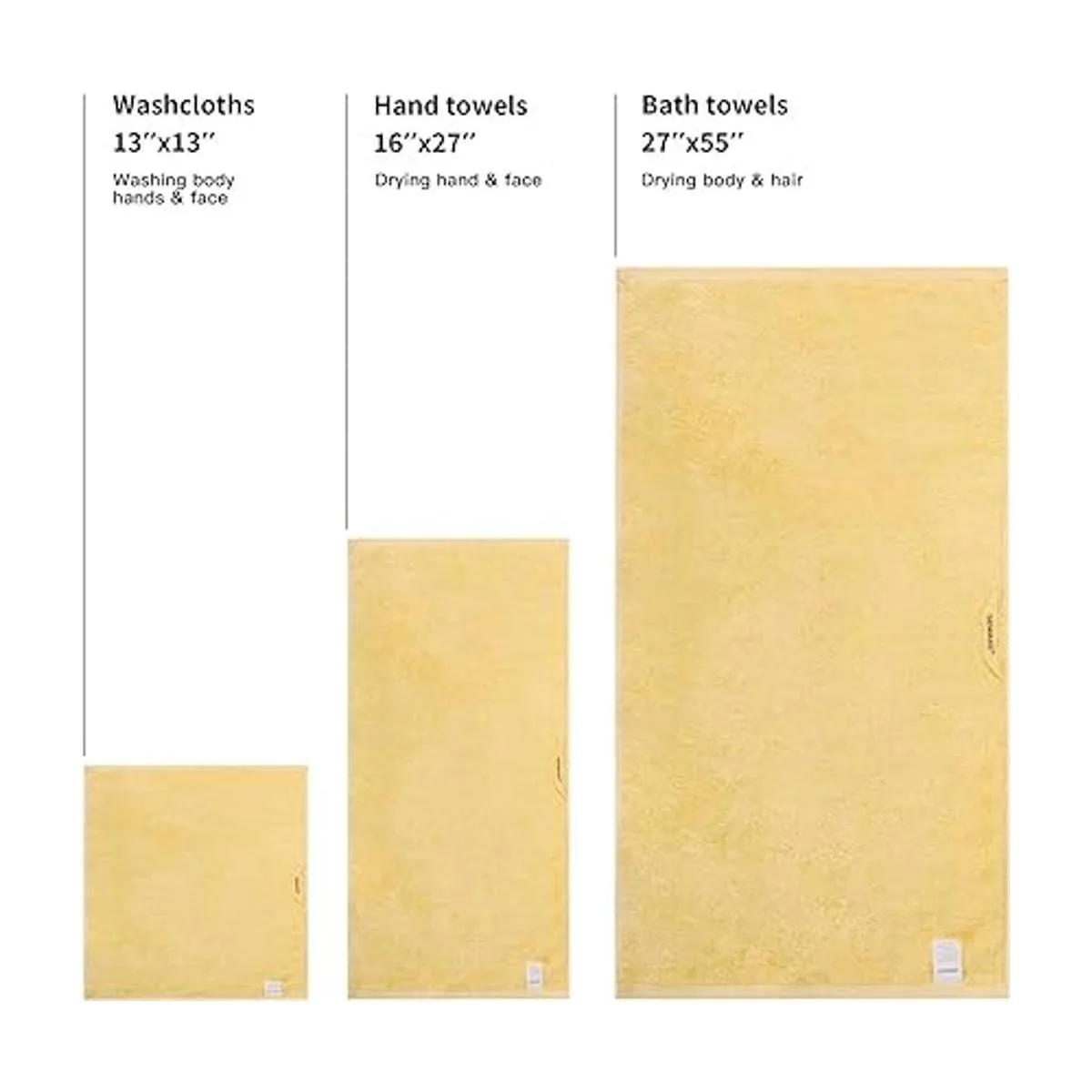 SEMAXE toallas de algodón para baño toalla de lujo para_6