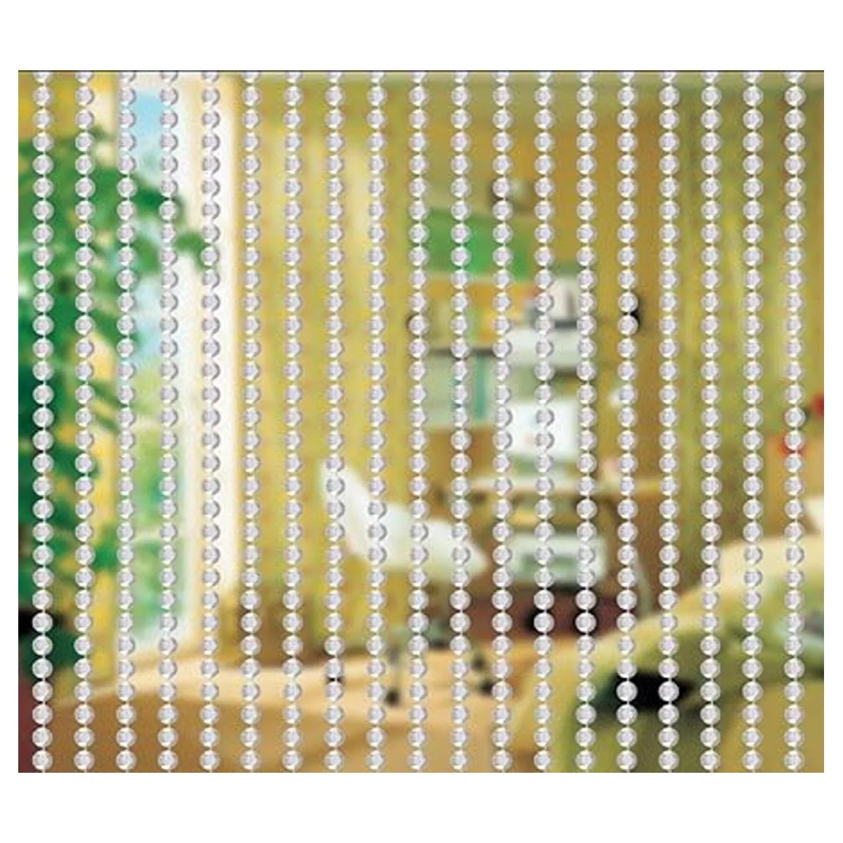 Guirnalda de diamantes de imitación de cuentas de cristal