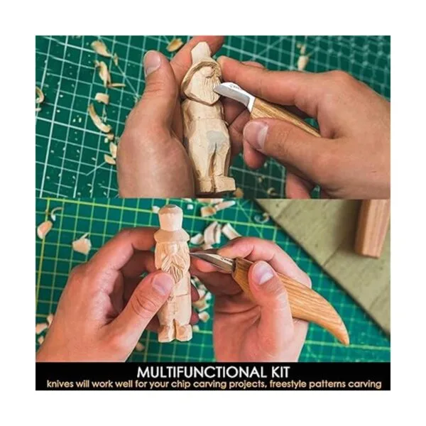 BeaverCraft Kit de tallado de madera S16 Kit de cuchillos