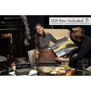 Gran tabla de cortar de madera gruesa multiusos_5