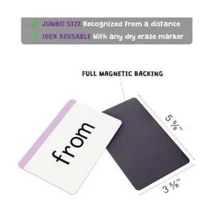 Attractivia Sight Words Tarjetas magnéticas de 1er grado_3