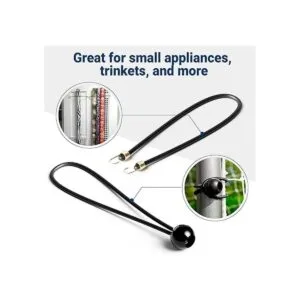 Bungee Cords Heavy Duty Outdoor with Hooks Premium Grade