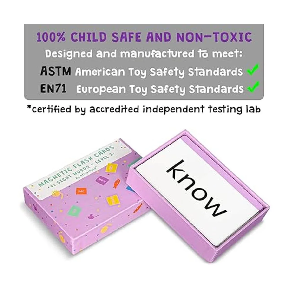 Attractivia Sight Words Tarjetas magnéticas de 1er grado_5