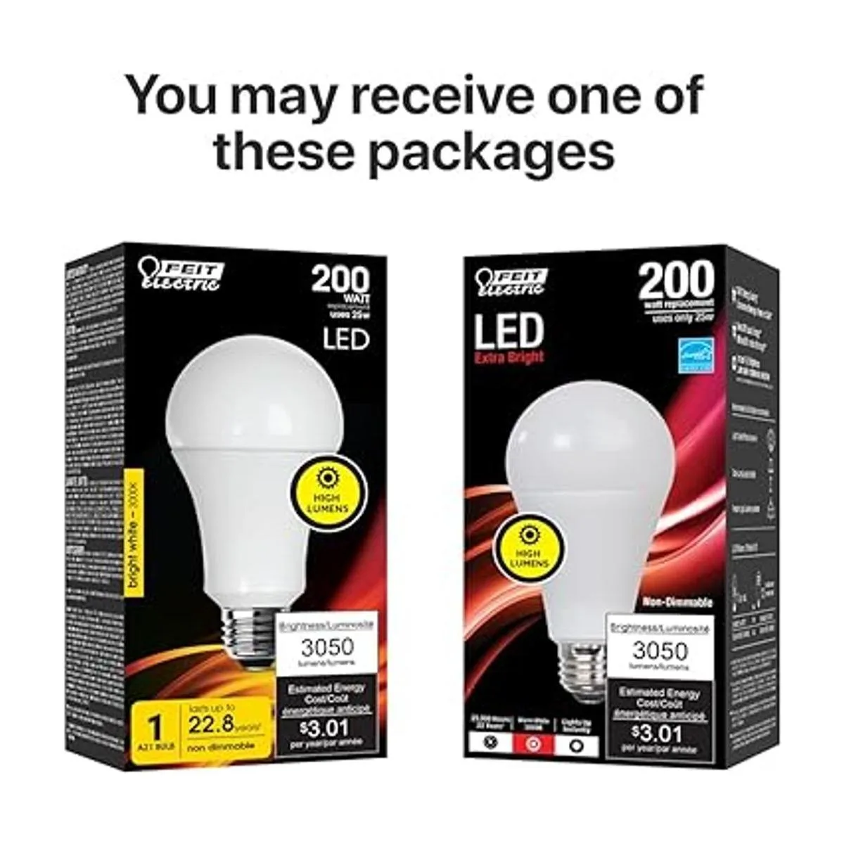 Feit Electric Bombilla LED OM200830LED 200W EQ no DM_5