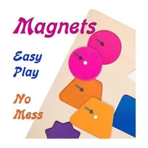 Rompecabezas magnético de madera con forma educativa_6