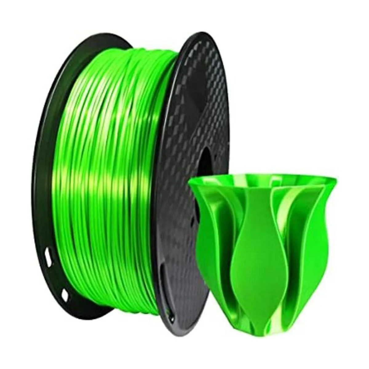 Filamento PLA verde seda 0.069 in filamento de impresora_1