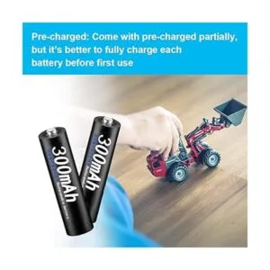 Tenberly Batería recargable 16 unidades 12 V AAA 300_3