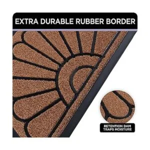 Felpudo de bienvenida y para puerta delantera de 46 x 76_2