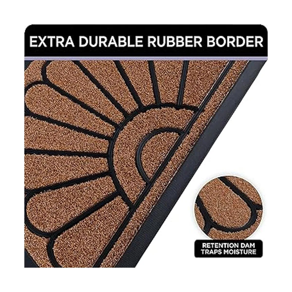 Felpudo de bienvenida y para puerta delantera de 46 x 76_2