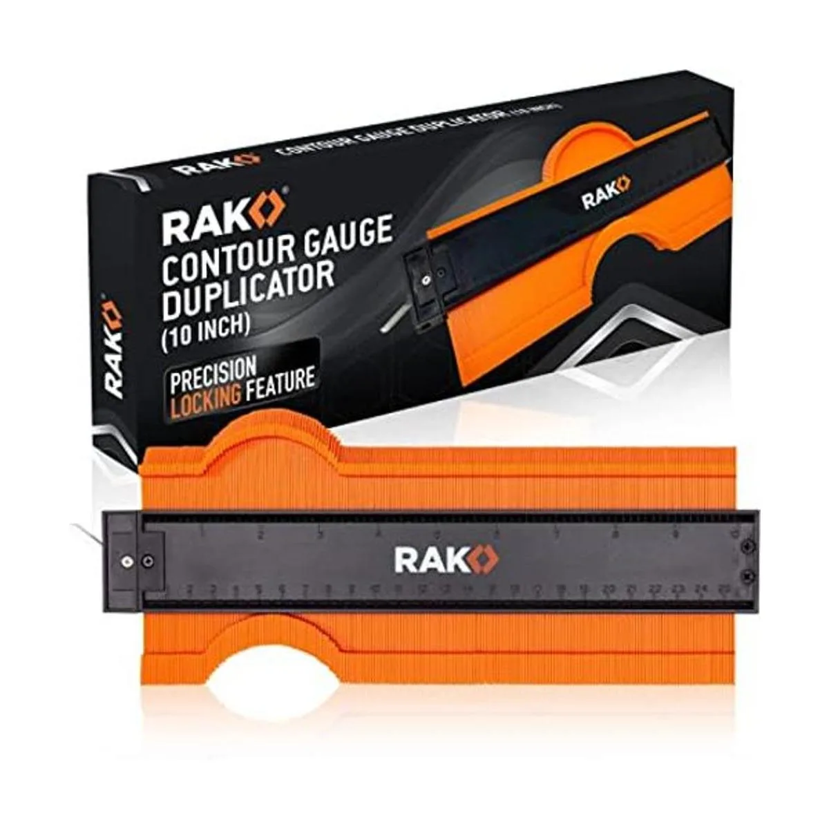 RAK Contour Gauge 10 Inch Edge Profile Measuring Tool_1