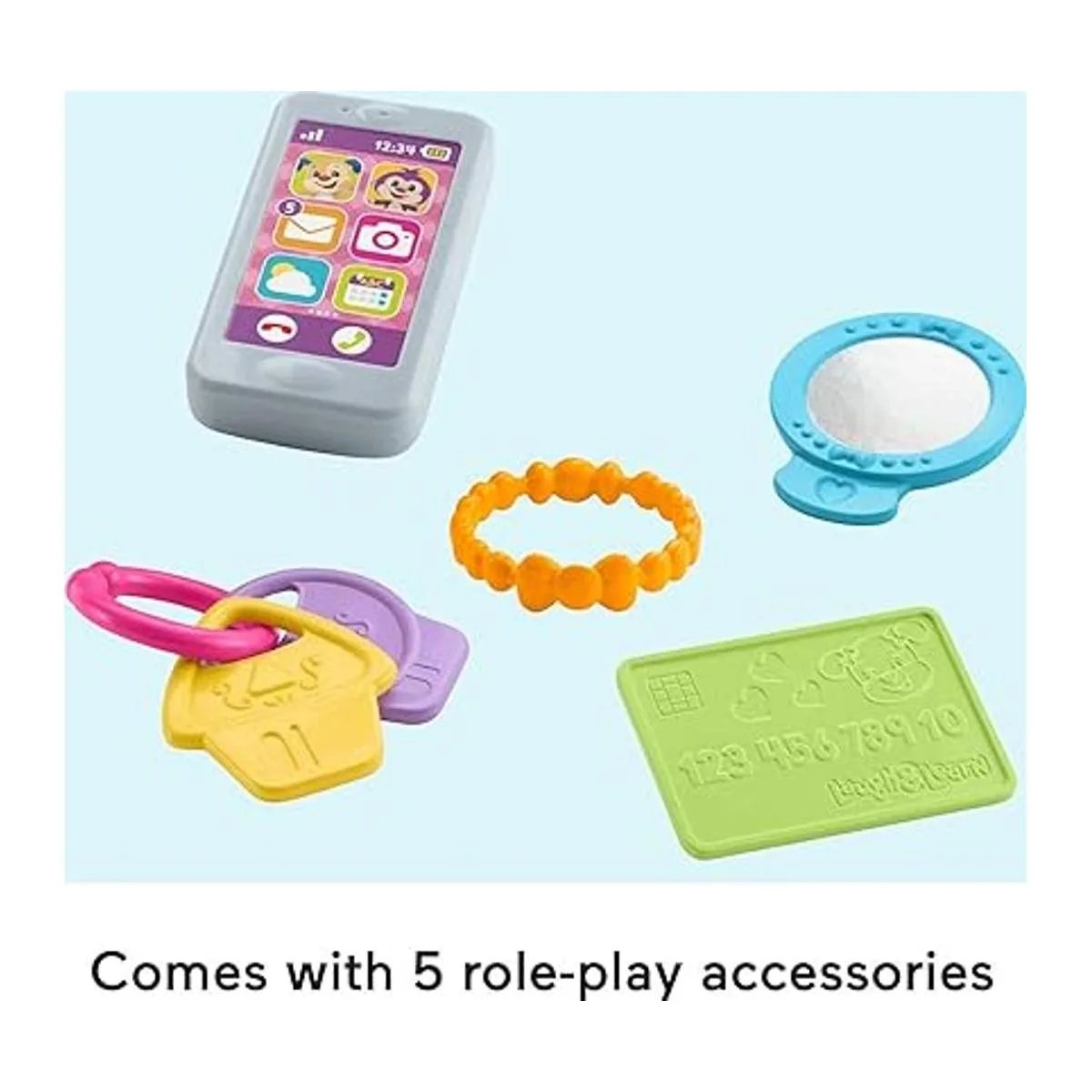 FisherPrice Laugh Learn My Smart Purse rosa juguete_5