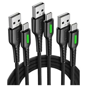 Cable USB C INIU 3 unidades de 3.1A QC 3.0 tipo C_1