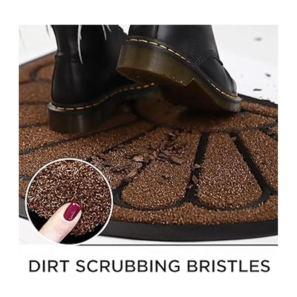 Felpudo de bienvenida y para puerta delantera de 46 x 76_5