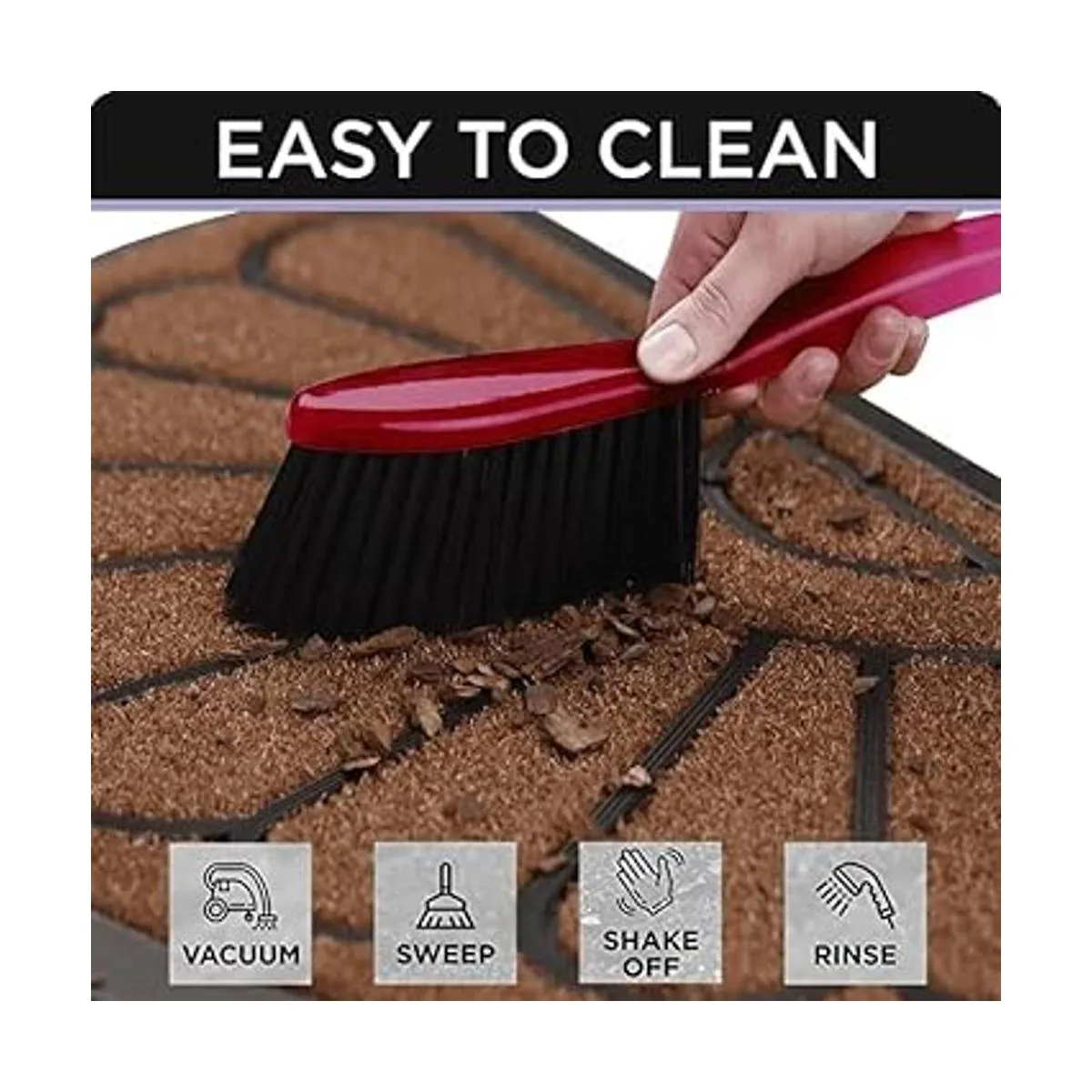 Felpudo de bienvenida y para puerta delantera de 46 x 76_6