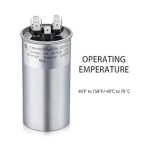 Condensador 45 5 MFD 370V Dual Run Round Condensador para_4