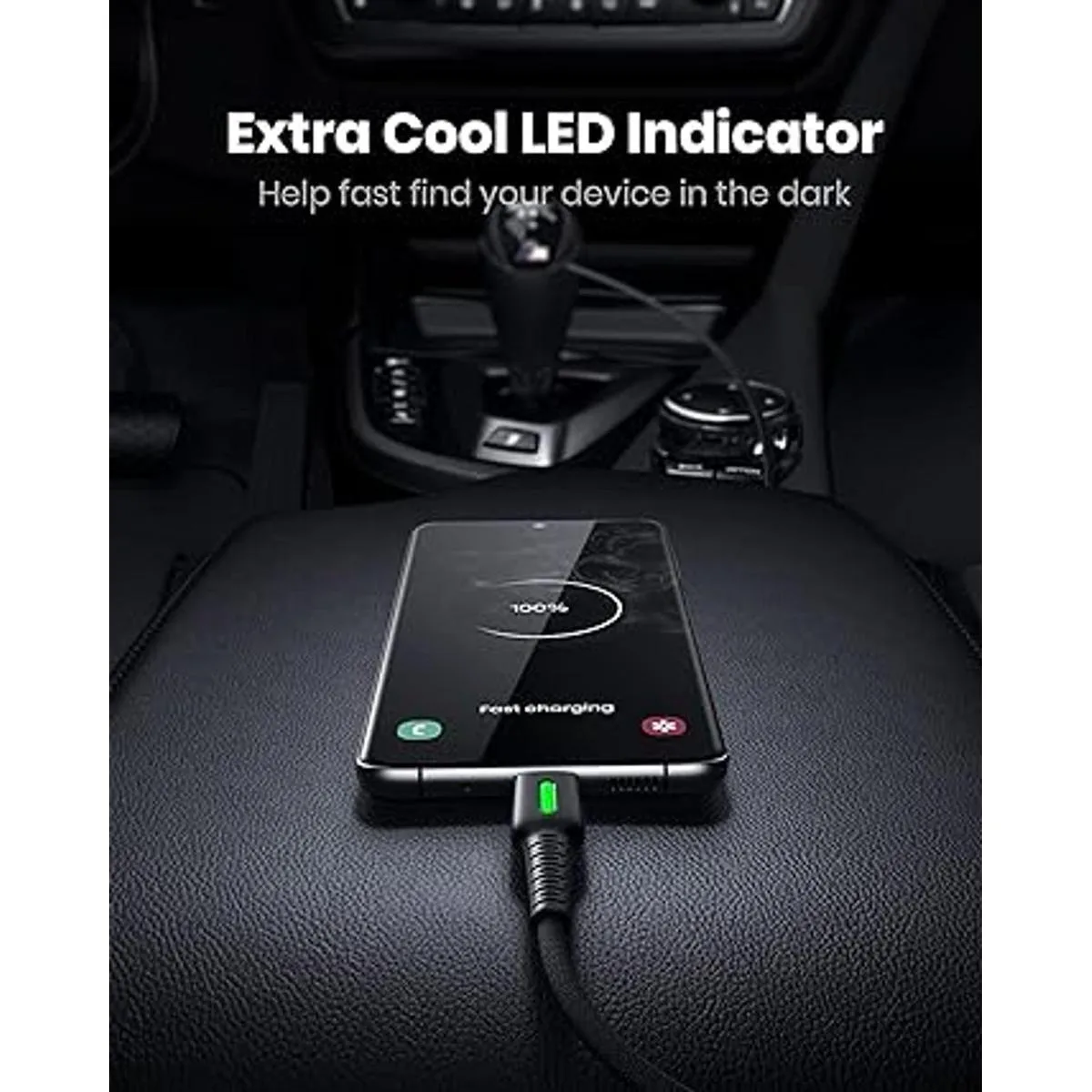 Cable USB C INIU 3 unidades de 3.1A QC 3.0 tipo C_5