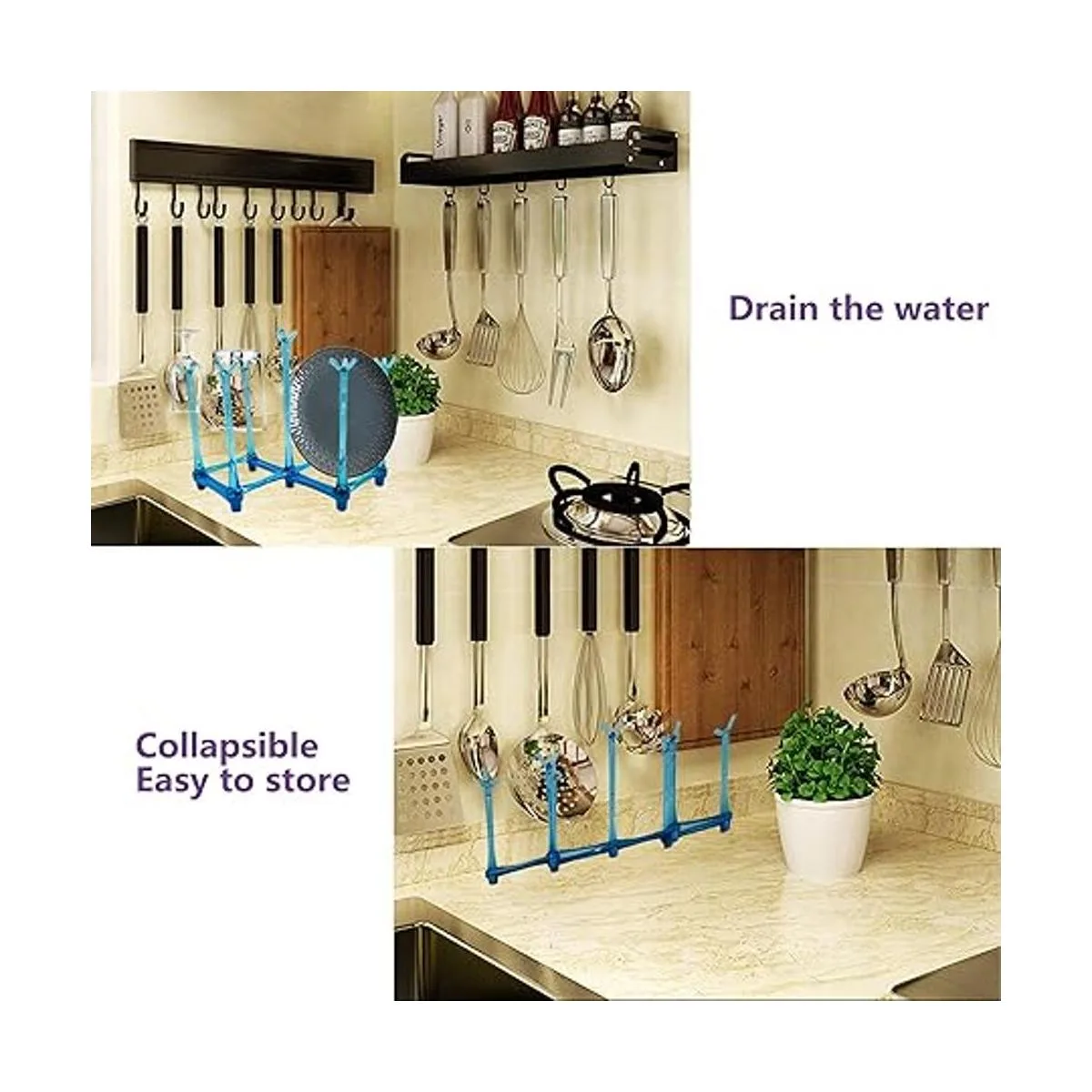 Soporte de secado de vasos retráctil soporte de vidrio_5