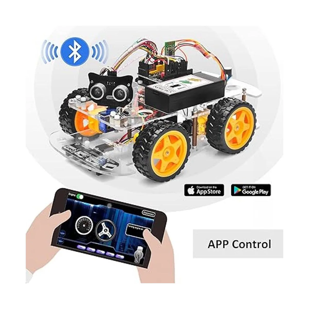 OSOYOO Kit de arranque de coche robot para R3 STEM_3