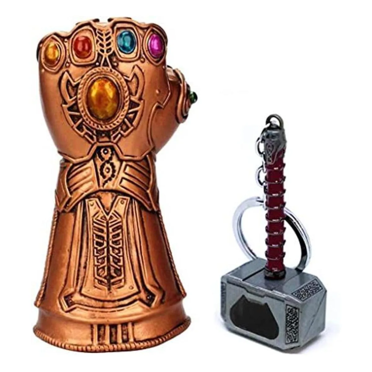 Nidavellir 2Pack Fist Beer Opener and Hammer Keychain