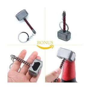 Nidavellir 2Pack Fist Beer Opener and Hammer Keychain