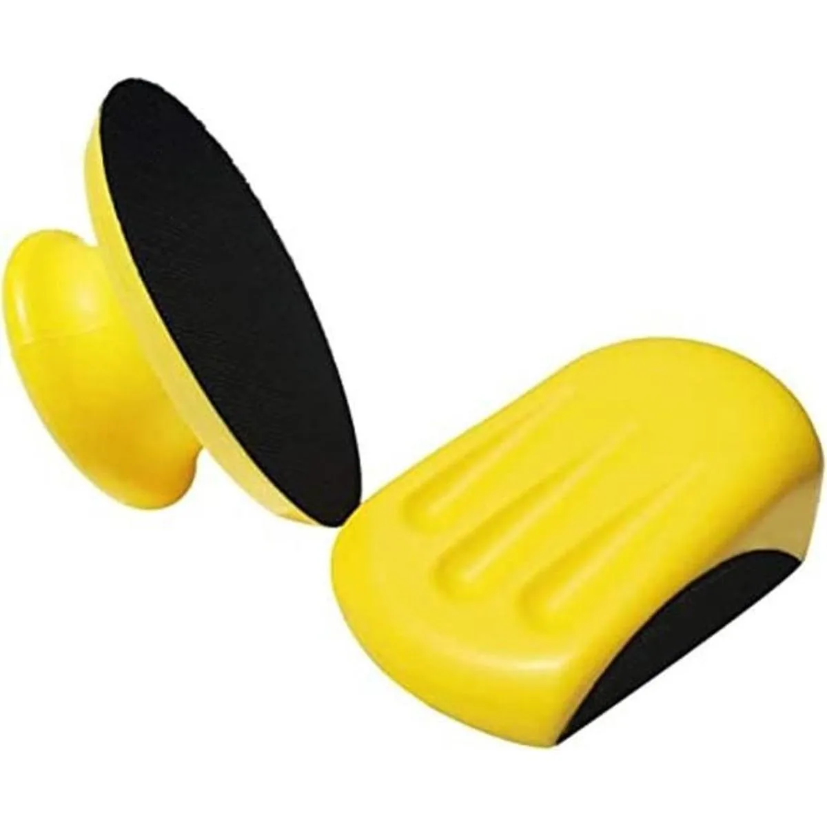 Tockrop 2 bloques de lijado de mano de 5 pulgadas redondos_1