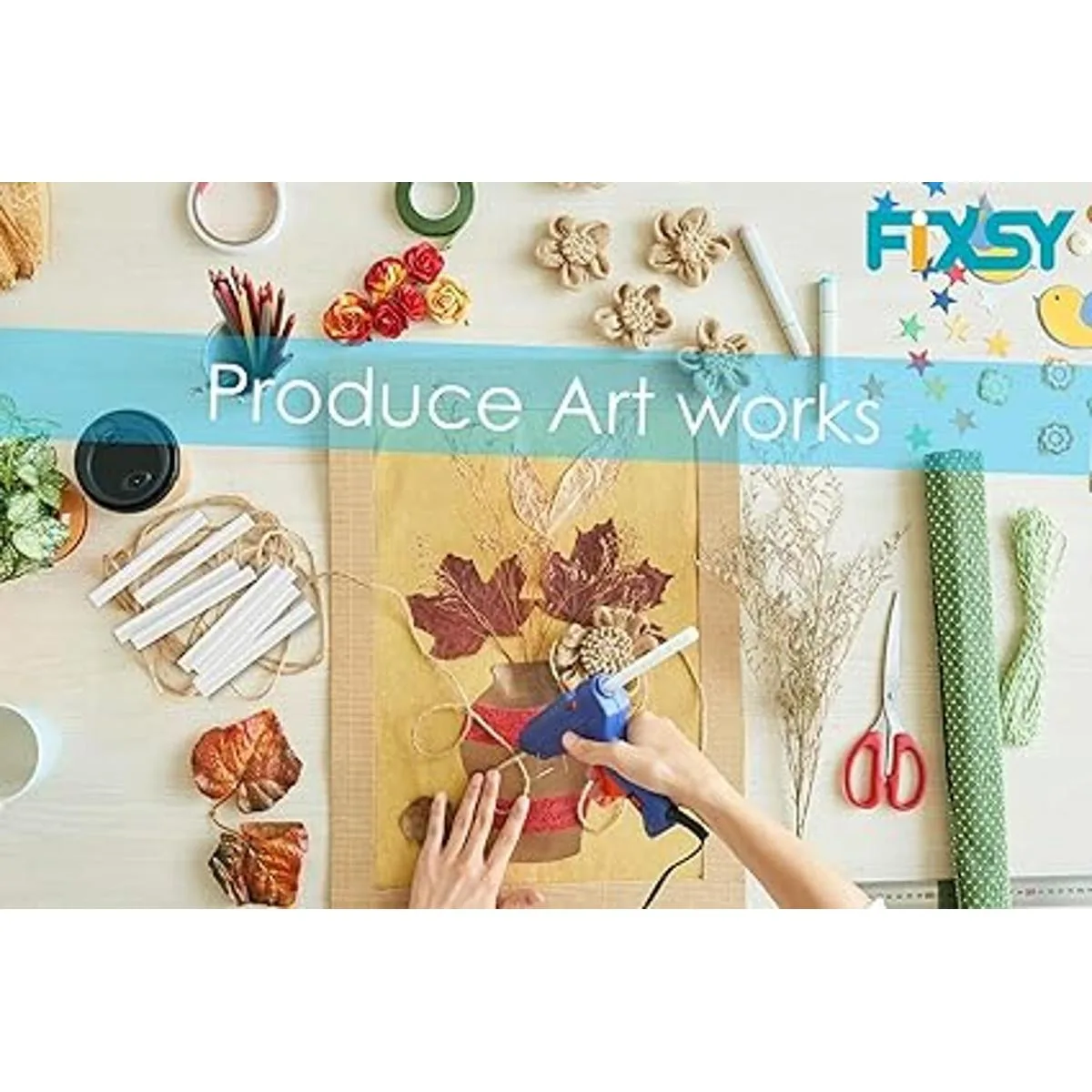 FIXSY Barras de de pegamento caliente de baja