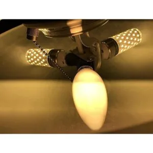 Bombillas LED E12 bombillas de candelabro de 16 W luz