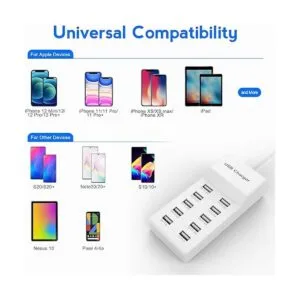 Cargador USB Estación de carga USB con tecnología de_4