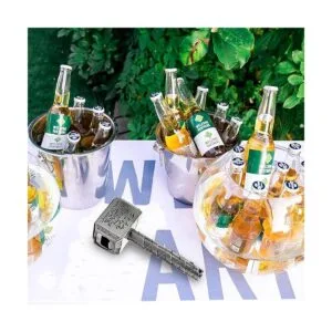 Nidavellir Paquete de 2 abrelatas de cerveza magnético en