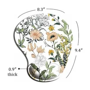 Dooke Alfombrilla de mouse para juegos con diseño de arte_5