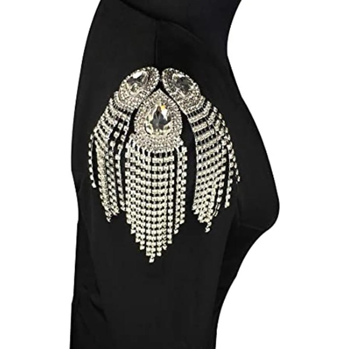 Parches de diseño de gota de agua con cuentas de diamante_1