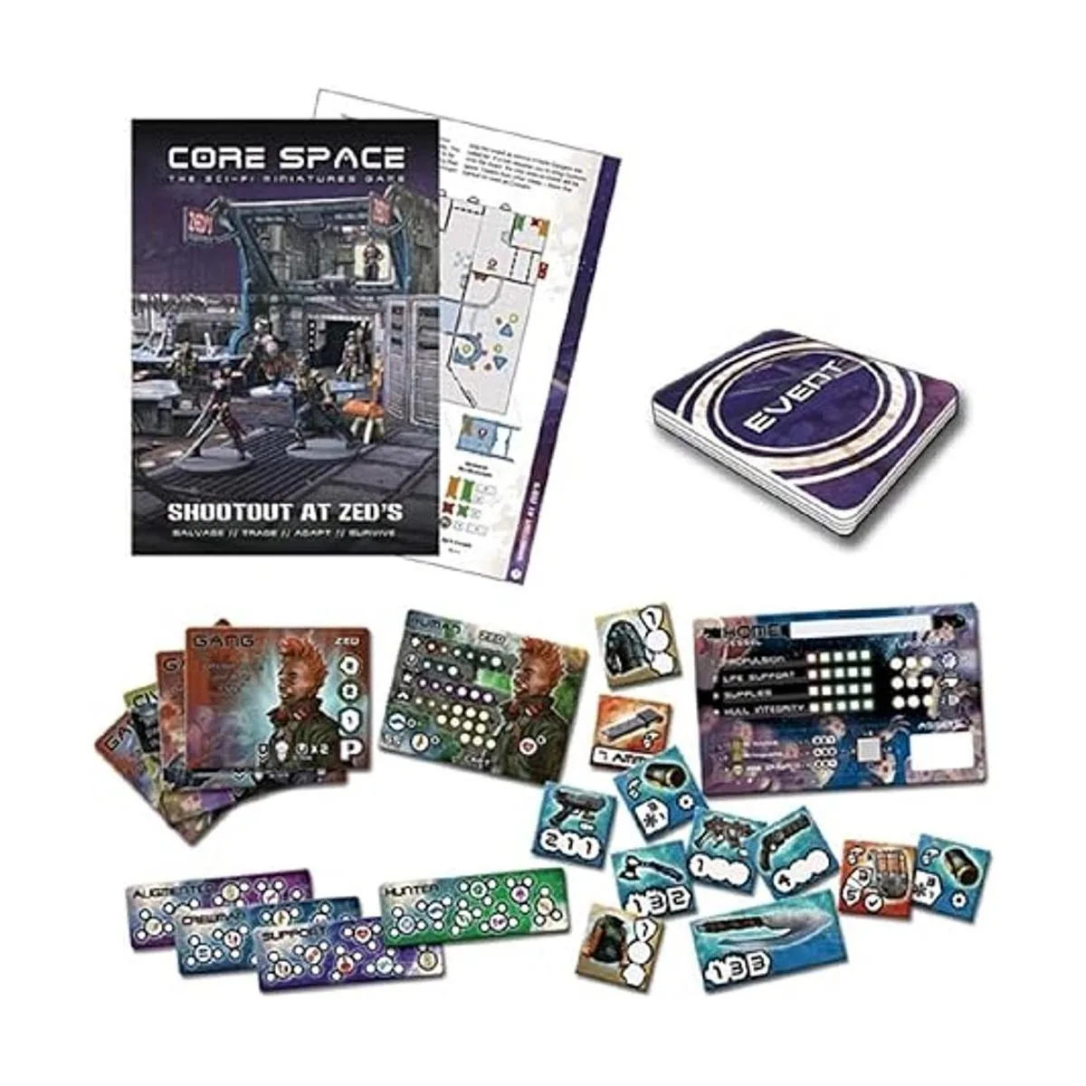 Disparo de espacio central de sistemas de batalla en la_2