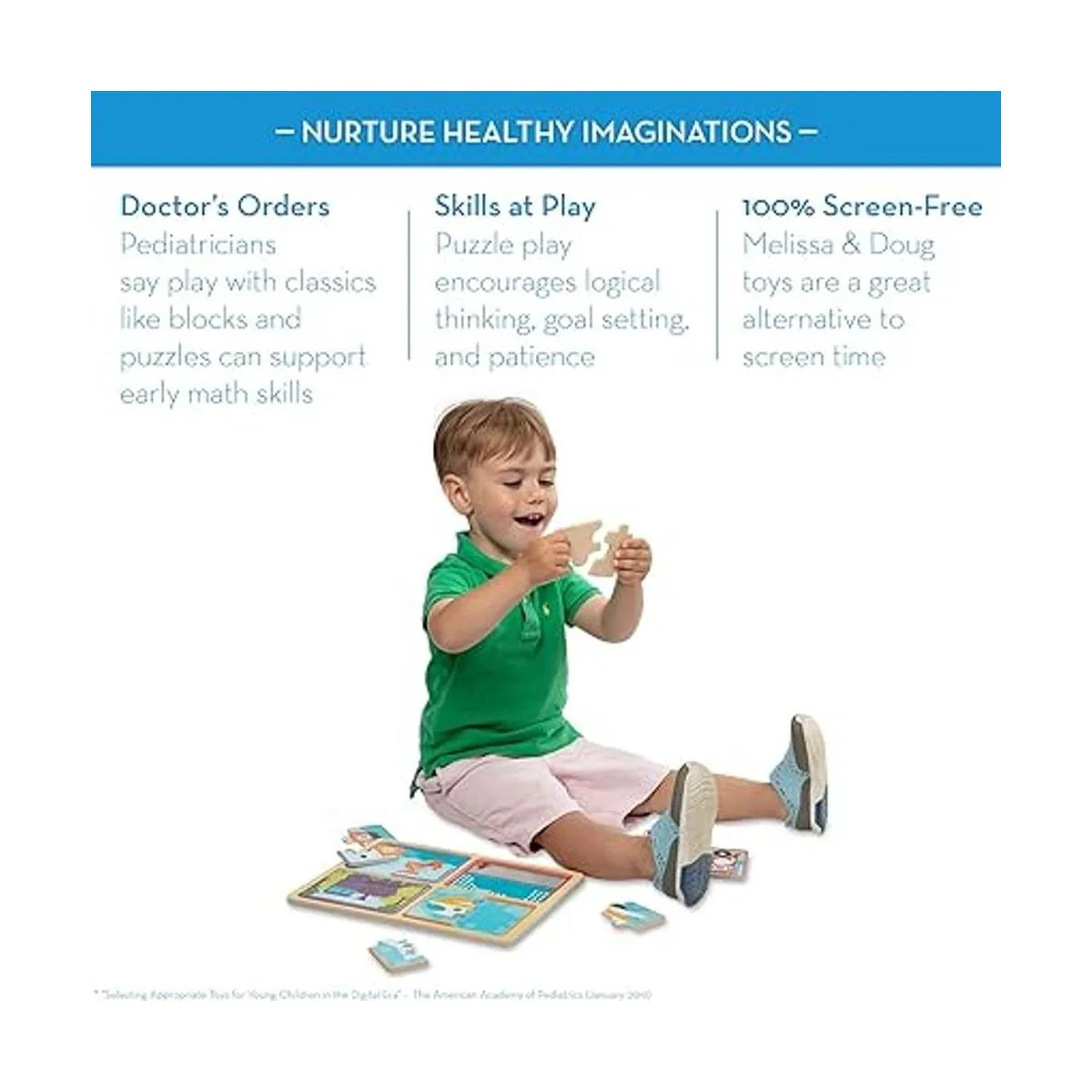 Melissa Doug Rompecabezas de madera de juego natural_4