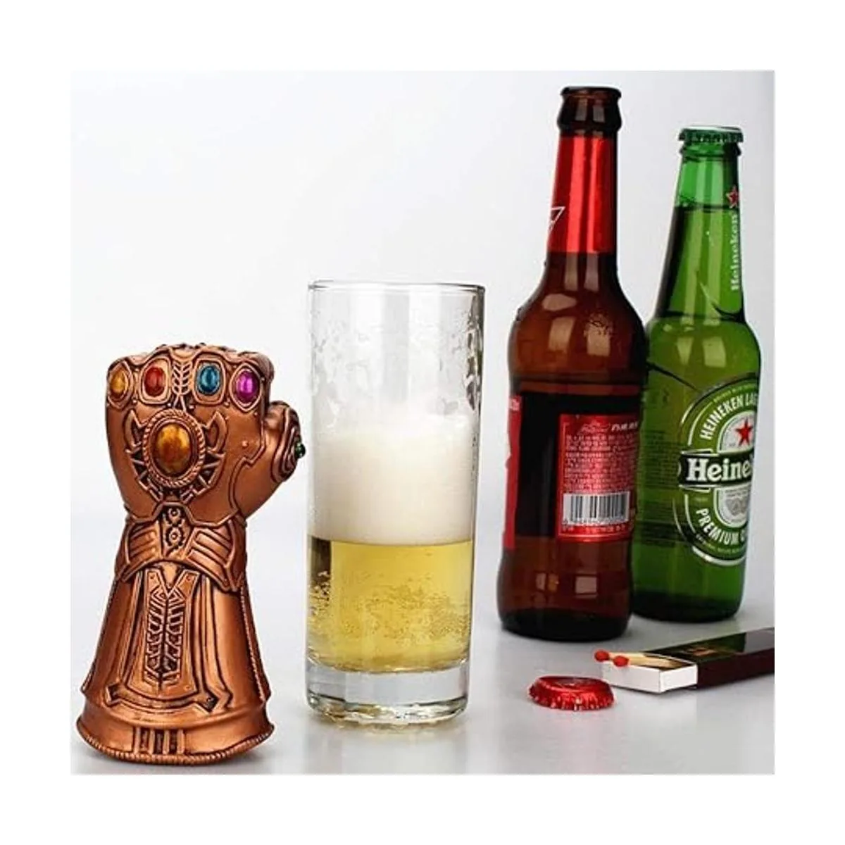 Nidavellir 2Pack Fist Beer Opener and Hammer Keychain