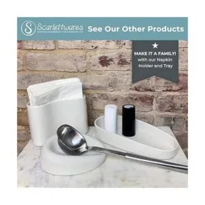 Scarlettwares Servilletero para mesa de cocina papel de_6