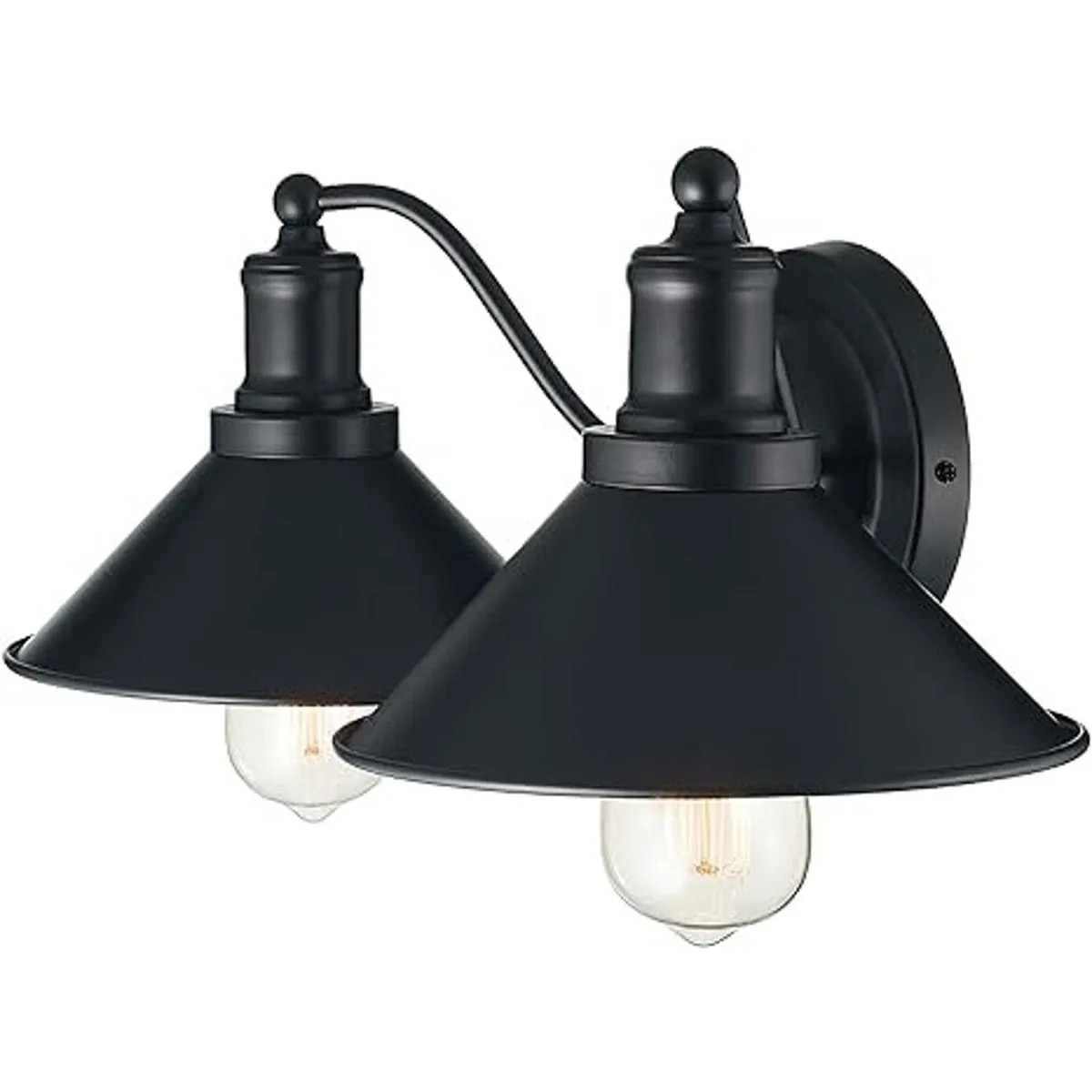 Lámpara de tocador de baño con 2 luces aplique de pared_4