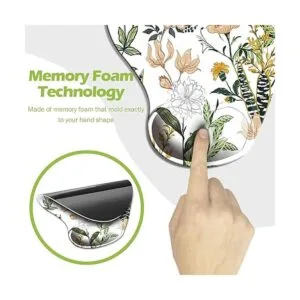 Dooke Alfombrilla de mouse para juegos con diseño de arte_4