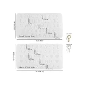 Tomorotec Outgeek Molde de resina de silicona pequeño
