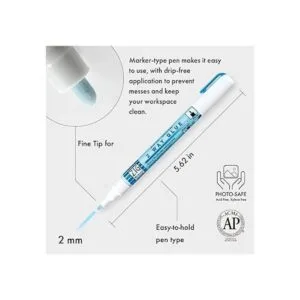 Kuretake Zig 2 Way Glue 2mm Fine Tip 3 pcs Set_2