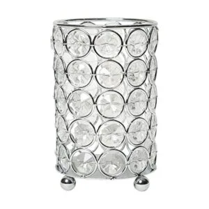Elegant Designs HG1001CHR Elipse Crystal Jarrón_1