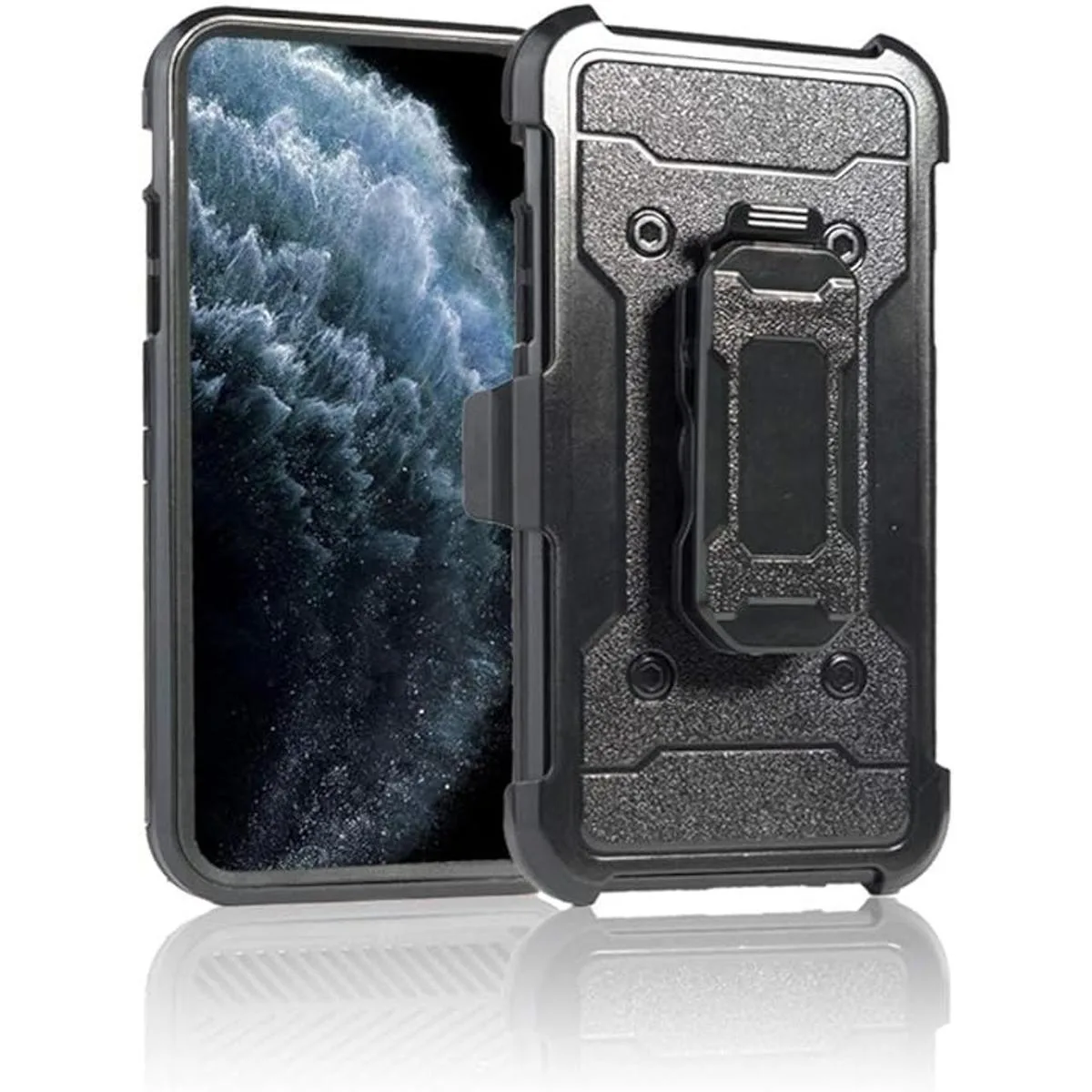 Cocomii Funda resistente para iPhone 11 Funda con clip_5