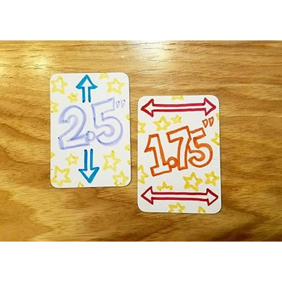 Tarjetas de juego en blanco en miniatura acabado mate_3