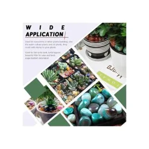 Hilitchi Piedras de ágata pulidas para plantas lechos de_6