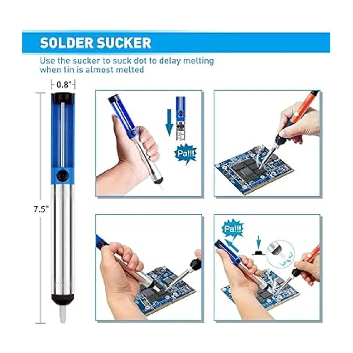 Kit de soldador 60 W actualizado juegos de soldadura de_6