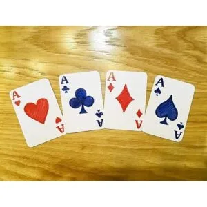 Tarjetas de juego en blanco en miniatura acabado mate_4