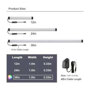LAIFUNI Iluminación regulable para debajo del gabinete_2